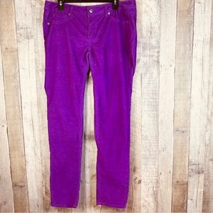 Piper & Blue Corduroy Size 13 Violet Purple w/1 Coin Pocket Belt Loops P…